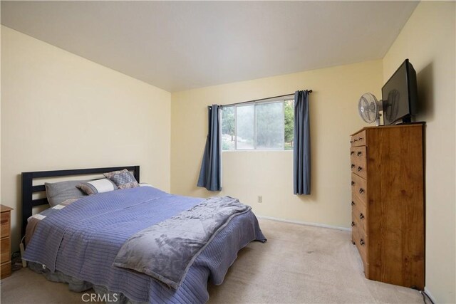 27786 Matterhorn Dr, Lake Arrowhead, CA 92352 - bedroom featuring light colored carpet and baseboards