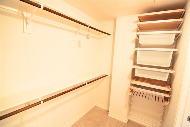 629 Traction Ave Unit 508, Los Angeles, CA 90013 - walk in closet featuring light carpet