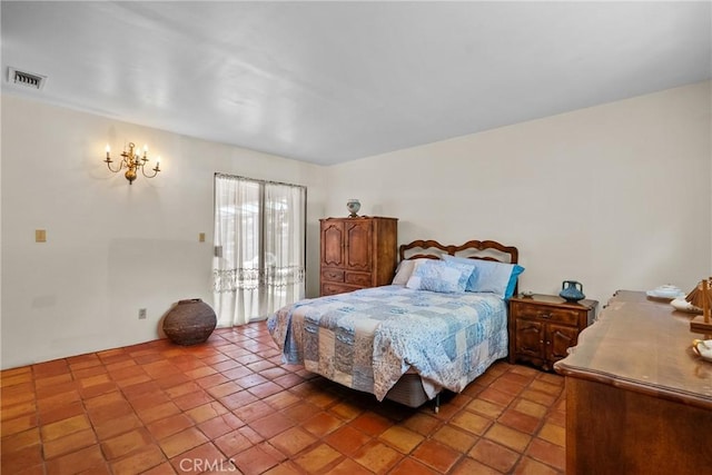 31039 Hasley Canyon Rd, Castaic, CA 91384 - bedroom with access to exterior and light tile patterned floors