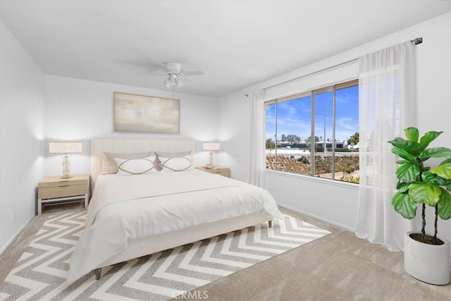 10473 Smoke River Ct, Fountain Valley, CA 92708 - bedroom featuring carpet and a ceiling fan
