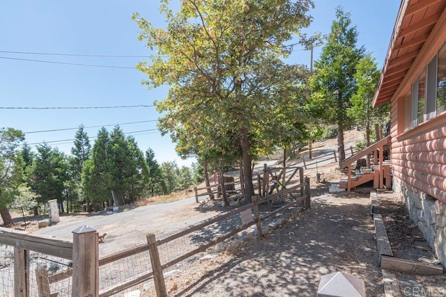 1211 Bridal Path, Rimforest, CA 92378 - view of yard with stairs