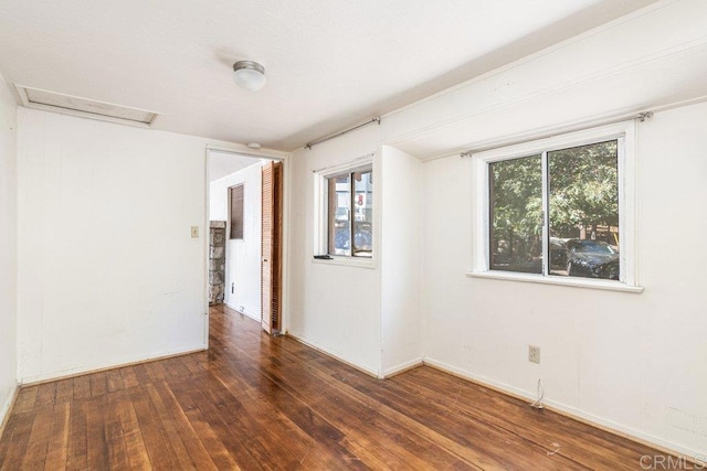 1211 Bridal Path, Rimforest, CA 92378 - unfurnished room with attic access and wood-type flooring