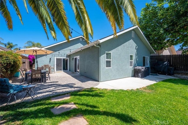 109 W Chestnut St, Nipomo, CA 93444 - back of property featuring stucco siding and a patio area