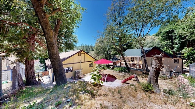 23728 Manzanita Dr, Crestline, CA 92325 - view of yard