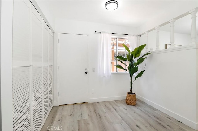 7729 Sedan Ave, West Hills, CA 91304 - entrance foyer featuring wood finished floors and baseboards