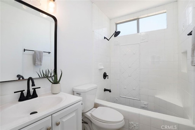 7729 Sedan Ave, West Hills, CA 91304 - bathroom featuring vanity and tiled shower / bath combo