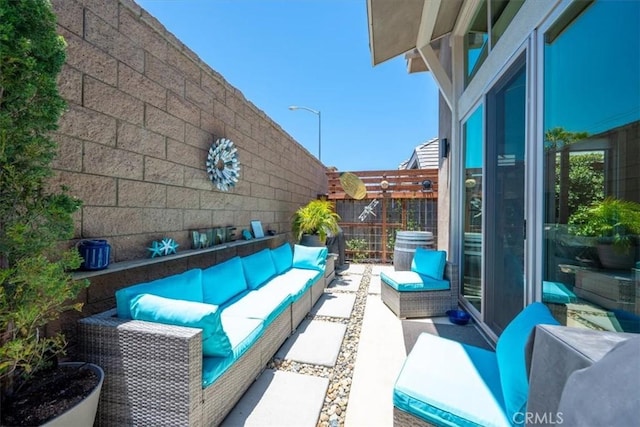 1638 Monterey Ave, Grover Beach, CA 93433 - view of patio / terrace featuring an outdoor hangout area