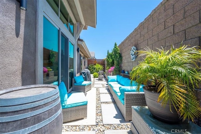 1638 Monterey Ave, Grover Beach, CA 93433 - view of patio / terrace featuring an outdoor hangout area