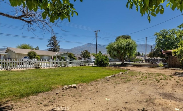 35147 Date Ave, Yucaipa, CA 92399 - fenced yard featuring a mountain view