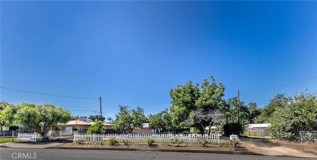 35147 Date Ave, Yucaipa, CA 92399 - view of property hidden behind natural elements featuring a fenced front yard