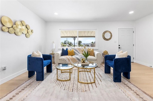 14537 Rath St, La Puente, CA 91744 - living room featuring wood finished floors and recessed lighting