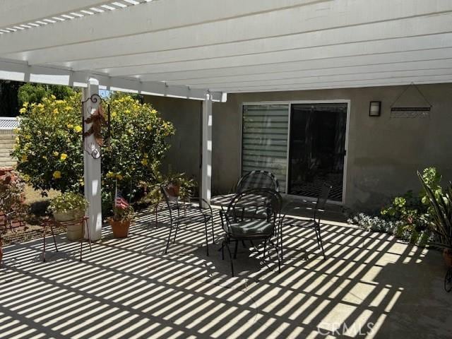 1640 Valencia Ave, Placentia, CA 92870 - view of patio with a pergola