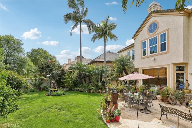 26942 Willow Tree Ln, Laguna Hills, CA 92653 - fenced backyard featuring a patio