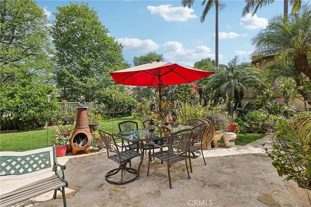 26942 Willow Tree Ln, Laguna Hills, CA 92653 - view of patio / terrace with outdoor dining area