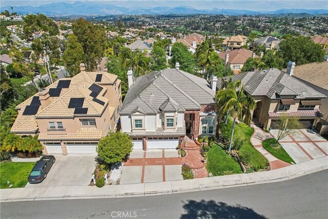 26942 Willow Tree Ln, Laguna Hills, CA 92653 - aerial view of residential area with a mountainous background