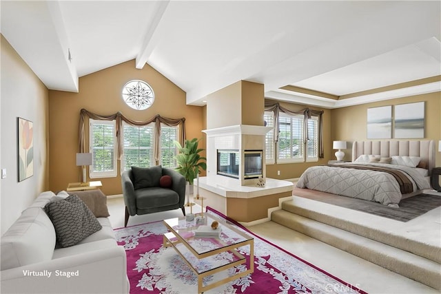 26942 Willow Tree Ln, Laguna Hills, CA 92653 - bedroom with a multi sided fireplace and carpet