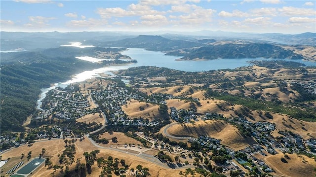 4766 Egret Ln, Paso Robles, CA 93446 - aerial view of property's location featuring a water and mountain view