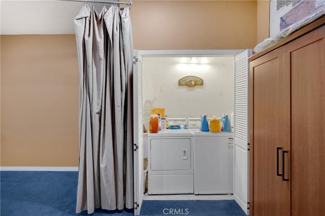 4766 Egret Ln, Paso Robles, CA 93446 - laundry room featuring washing machine and clothes dryer and tile patterned floors
