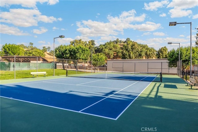 4766 Egret Ln, Paso Robles, CA 93446 - view of tennis court featuring community basketball court