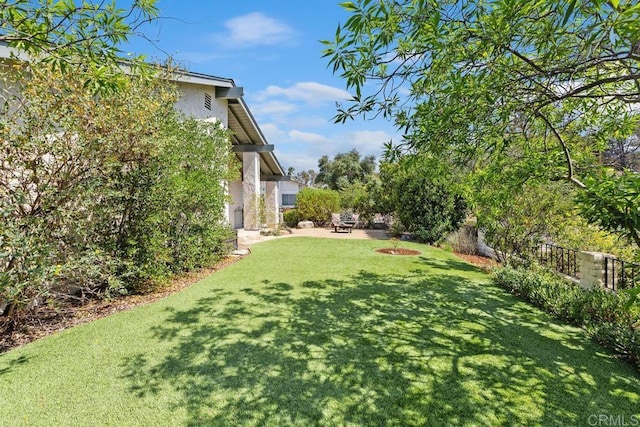 5550 La Cuenta Dr, San Diego, CA 92124 - view of yard featuring an outdoor fire pit
