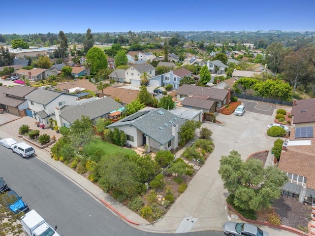 5550 La Cuenta Dr, San Diego, CA 92124 - aerial view of residential area