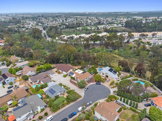 5550 La Cuenta Dr, San Diego, CA 92124 - aerial view of property's location with nearby suburban area