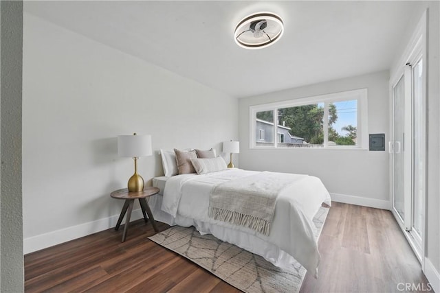 8680 Evergreen Ave, South Gate, CA 90280 - bedroom with wood finished floors