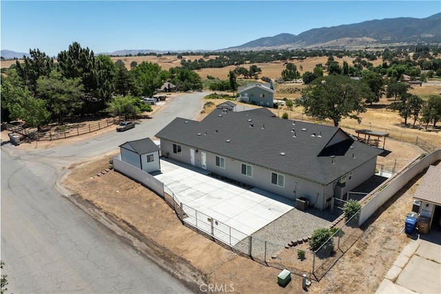21813 Valley Vista Dr, Tehachapi, CA 93561 - overview of rural landscape with a mountainous background