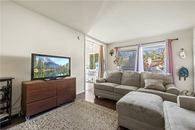 418 E Harvard Rd Unit D, Burbank, CA 91501 - living room with wood finished floors and healthy amount of natural light
