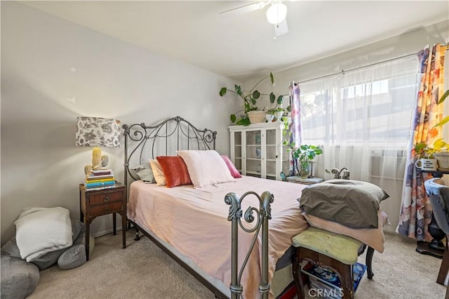 418 E Harvard Rd Unit D, Burbank, CA 91501 - carpeted bedroom featuring ceiling fan