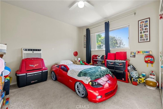 418 E Harvard Rd Unit D, Burbank, CA 91501 - bedroom featuring carpet and a ceiling fan