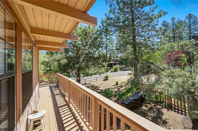 2229 Birchwood Way, Pine Mountain Club, CA 93222 - view of balcony