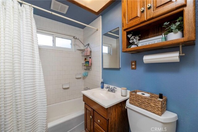14913 San Ardo Dr, La Mirada, CA 90638 - bathroom featuring shower / bath combination with curtain and vanity