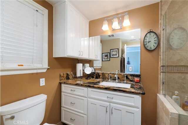 14913 San Ardo Dr, La Mirada, CA 90638 - full bathroom featuring vanity and a tile shower