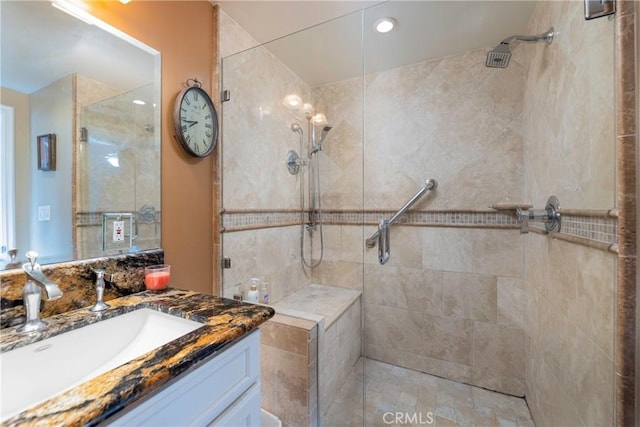 14913 San Ardo Dr, La Mirada, CA 90638 - full bath with a shower stall and vanity