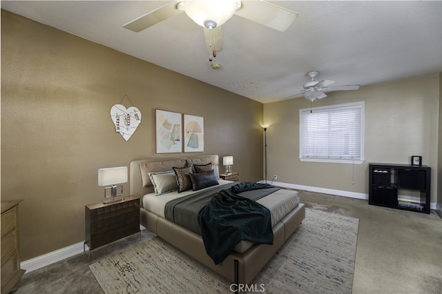 14913 San Ardo Dr, La Mirada, CA 90638 - carpeted bedroom featuring baseboards and ceiling fan