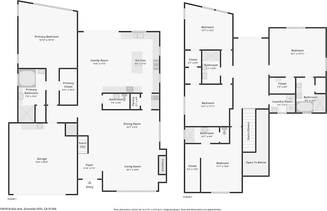 10418 Rubio Ave, Granada Hills, CA 91344 - view of room layout