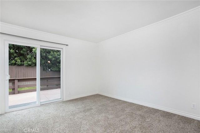 34561 Calle Portola, Dana Point, CA 92624 - empty room featuring carpet flooring and ornamental molding