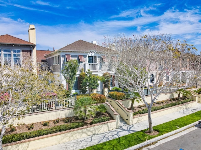 2569 Bungalow Pl, Corona Del Mar, CA 92625 - view of front of property with a shingled roof