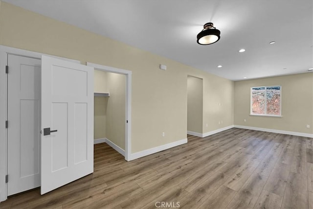 5350 Filbert St, Paradise, CA 95969 - unfurnished room featuring wood finished floors and recessed lighting