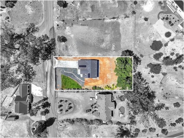 5350 Filbert St, Paradise, CA 95969 - aerial overview of property's location with property parcel outlined