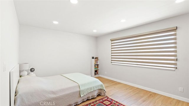 23208 Cuervo Dr, Valencia, CA 91354 - bedroom with wood finished floors, recessed lighting, and multiple windows