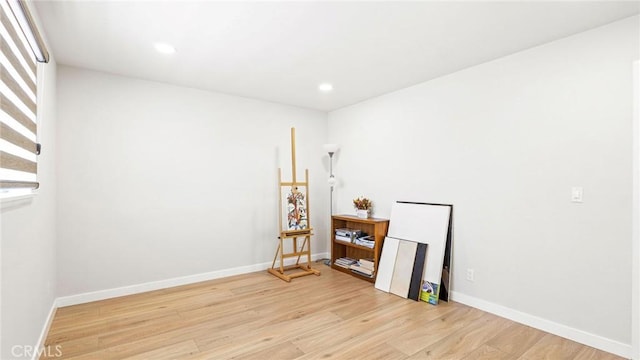 23208 Cuervo Dr, Valencia, CA 91354 - spare room featuring light wood finished floors and recessed lighting