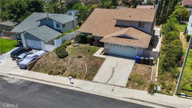 23208 Cuervo Dr, Valencia, CA 91354 - view from above of property
