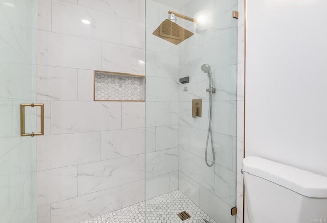 4600 Lamont St Unit 106, San Diego, CA 92109 - bathroom featuring a stall shower and toilet