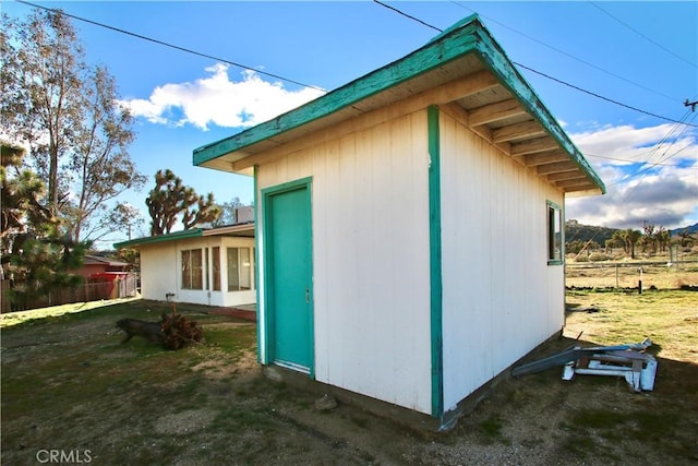 57136 Navajo Trl, Yucca Valley, CA 92284 - view of outbuilding