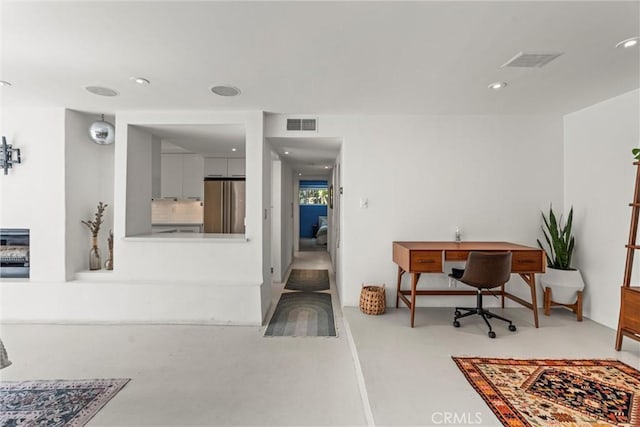 1230 Horn Ave Unit 101, West Hollywood, CA 90069 - office area featuring recessed lighting