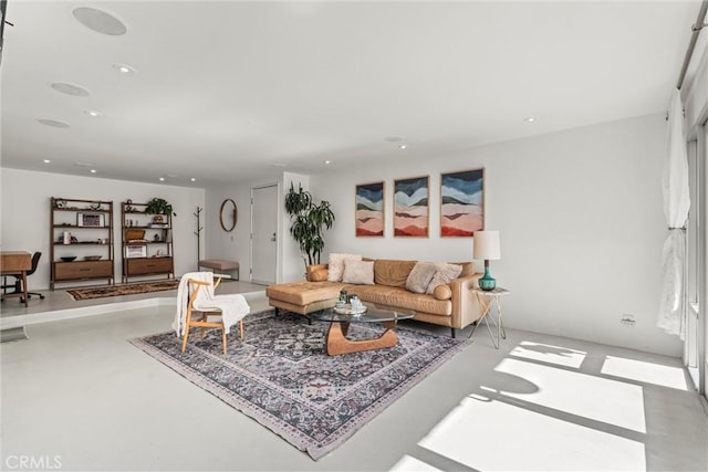 1230 Horn Ave Unit 101, West Hollywood, CA 90069 - living area with recessed lighting