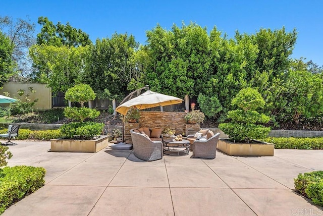 16210 Bluestar Way, San Diego, CA 92127 - view of patio / terrace featuring outdoor lounge area