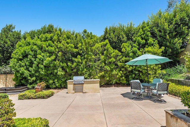 16210 Bluestar Way, San Diego, CA 92127 - view of patio featuring area for grilling and outdoor dining area